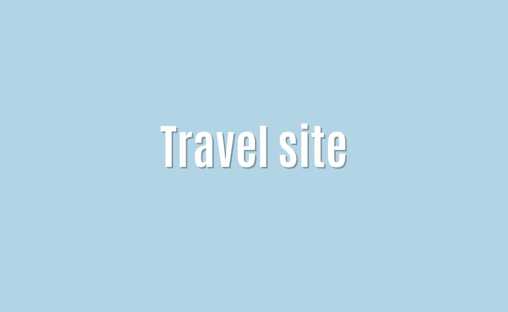 Travel site