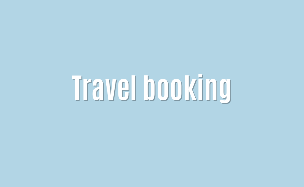 Travel booking