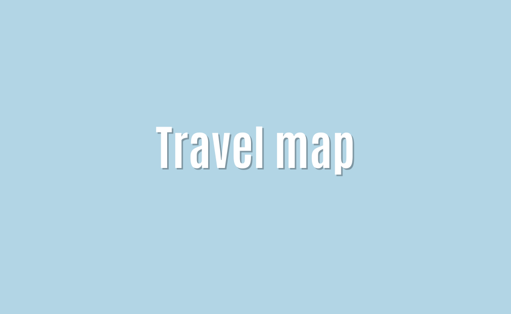 Travel map