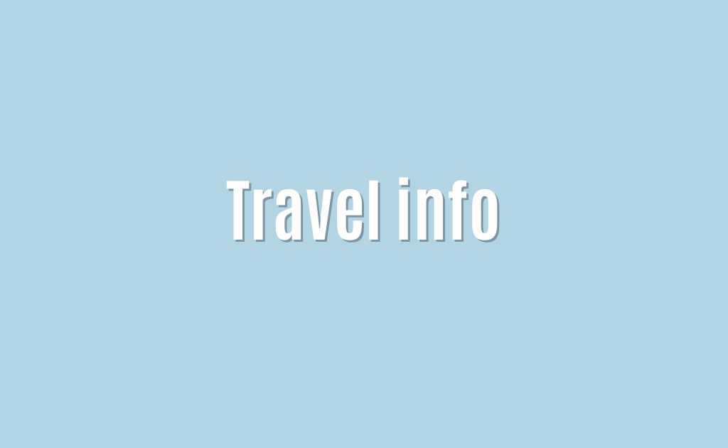 Travel info