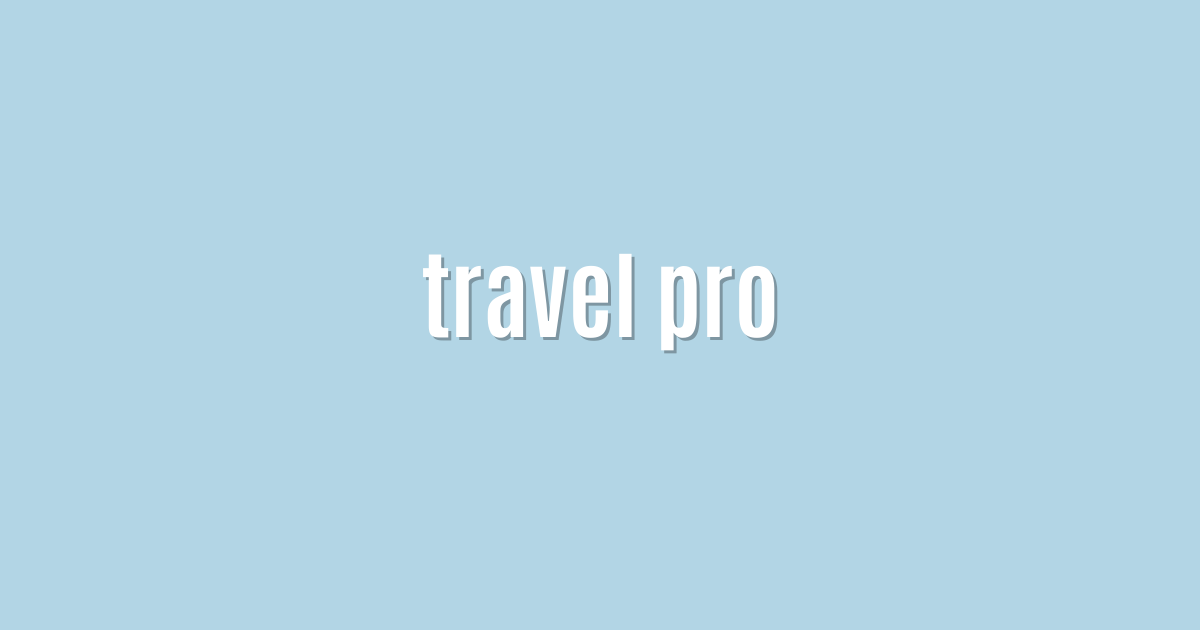 travel pro