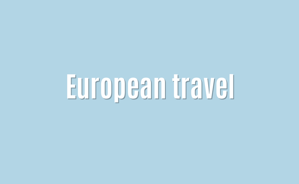 European travel