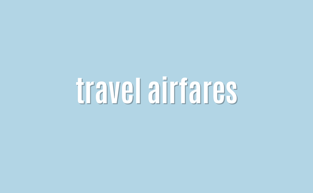 travel airfares
