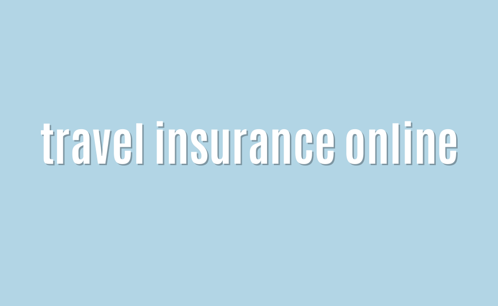 travel insurance online