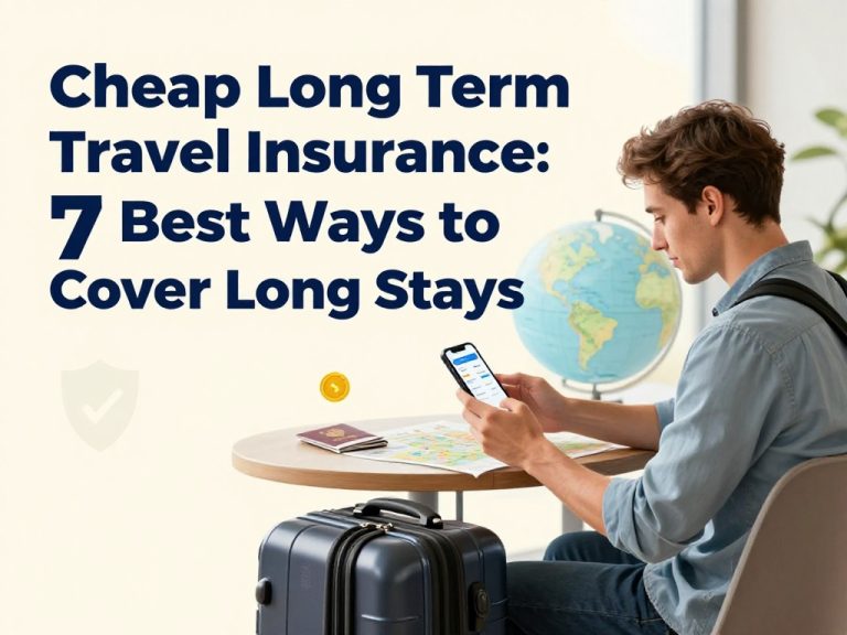 Cheap Long Term Travel Insurance: 7 Best Ways to Cover Long Stays