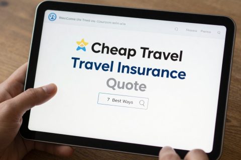Cheap Travel Insurance Quote: 7 Best Ways to Save