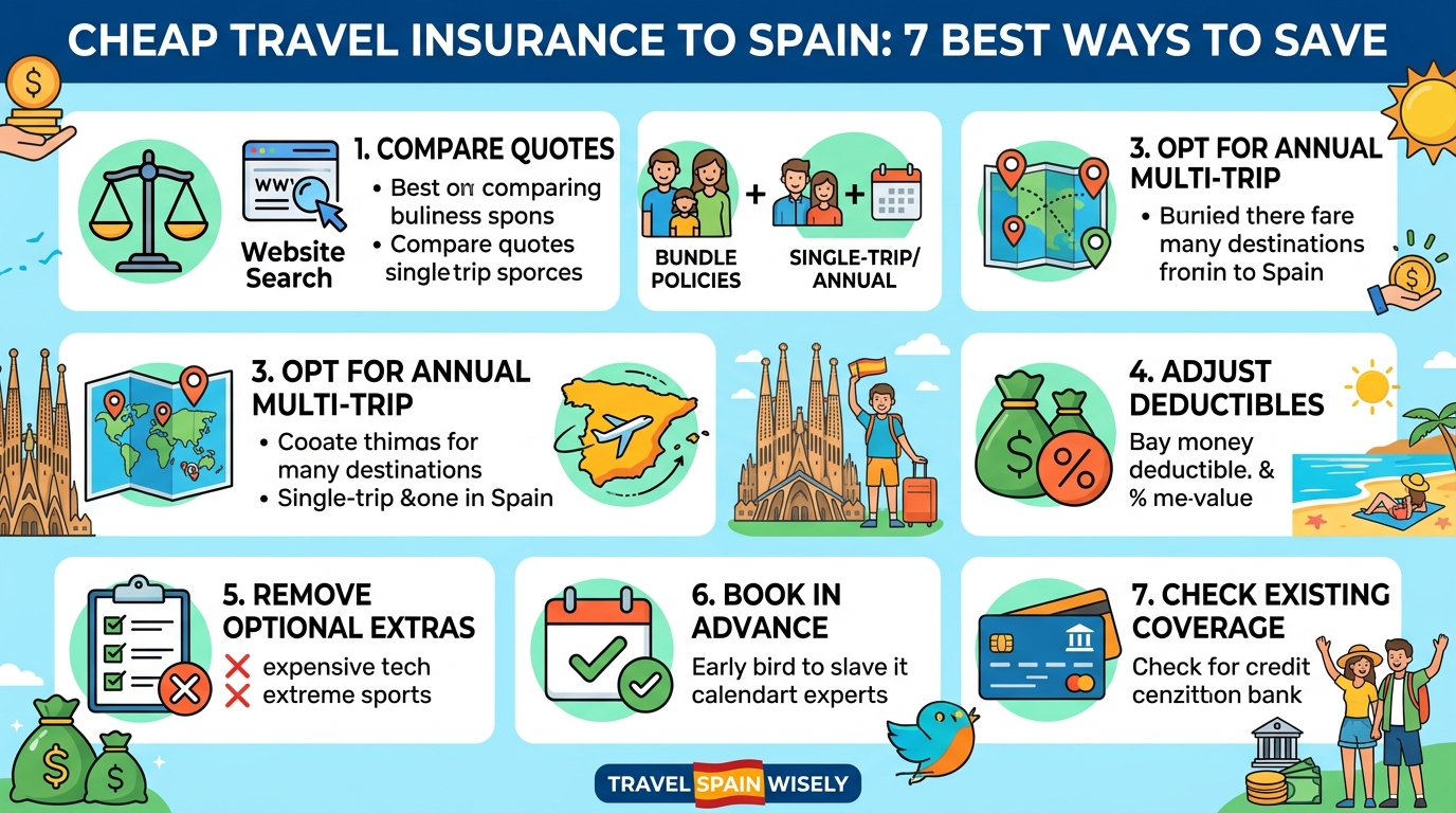 Cheap Travel Insurance to Spain 7 Best Ways to Save