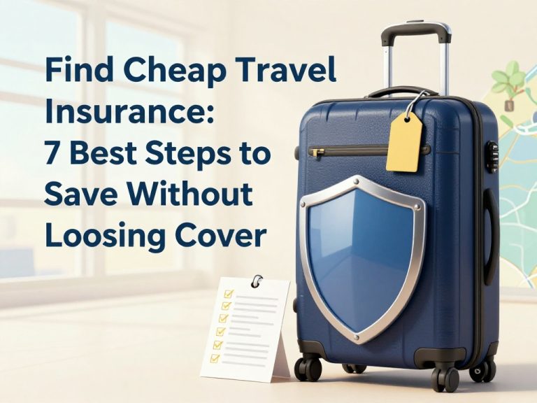 Find Cheap Travel Insurance: 7 Best Steps to Save Without Losing Cover
