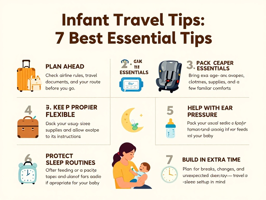 Infant Travel Tips 7 Best Essential Tips