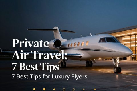 Private Air Travel: 7 Best Tips for Luxury Flyers