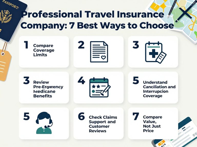 Professional Travel Insurance Company: 7 Best Ways to Choose