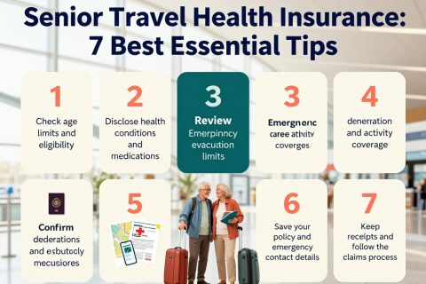 Senior Travel Health Insurance: 7 Best Essential Tips