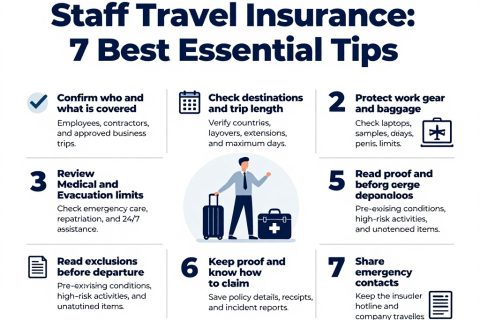 Staff Travel Insurance: 7 Best Essential Tips