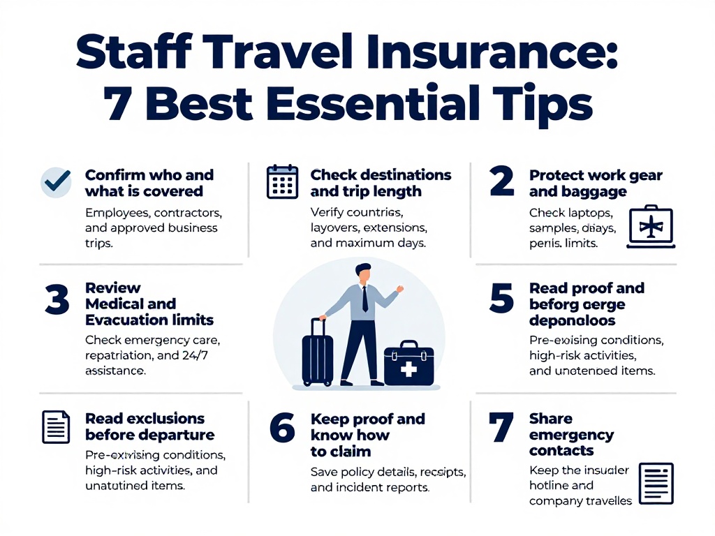 Staff Travel Insurance 7 Best Essential Tips