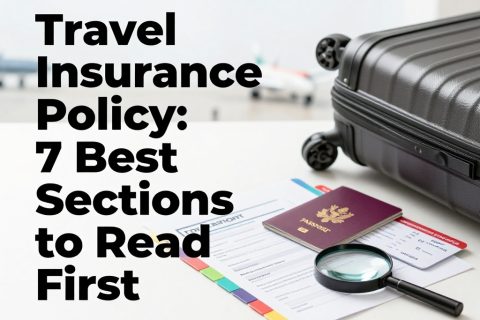 Travel Insurance Policy: 7 Best Sections to Read First